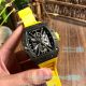 Clone Richard Mille RM 12-01 Black Bezel Yellow Rubber Watchband (2)_th.jpg